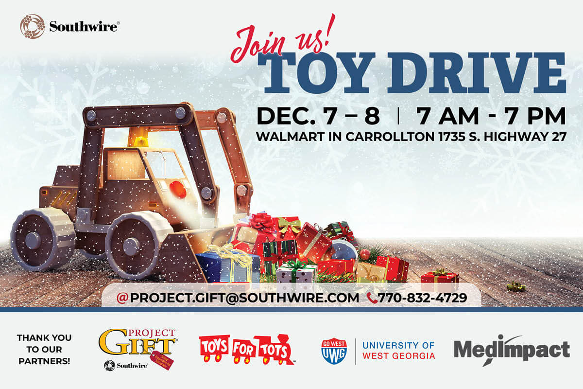 Southwire to Host Drive-Thru Toy Collection Drive in Carrollton