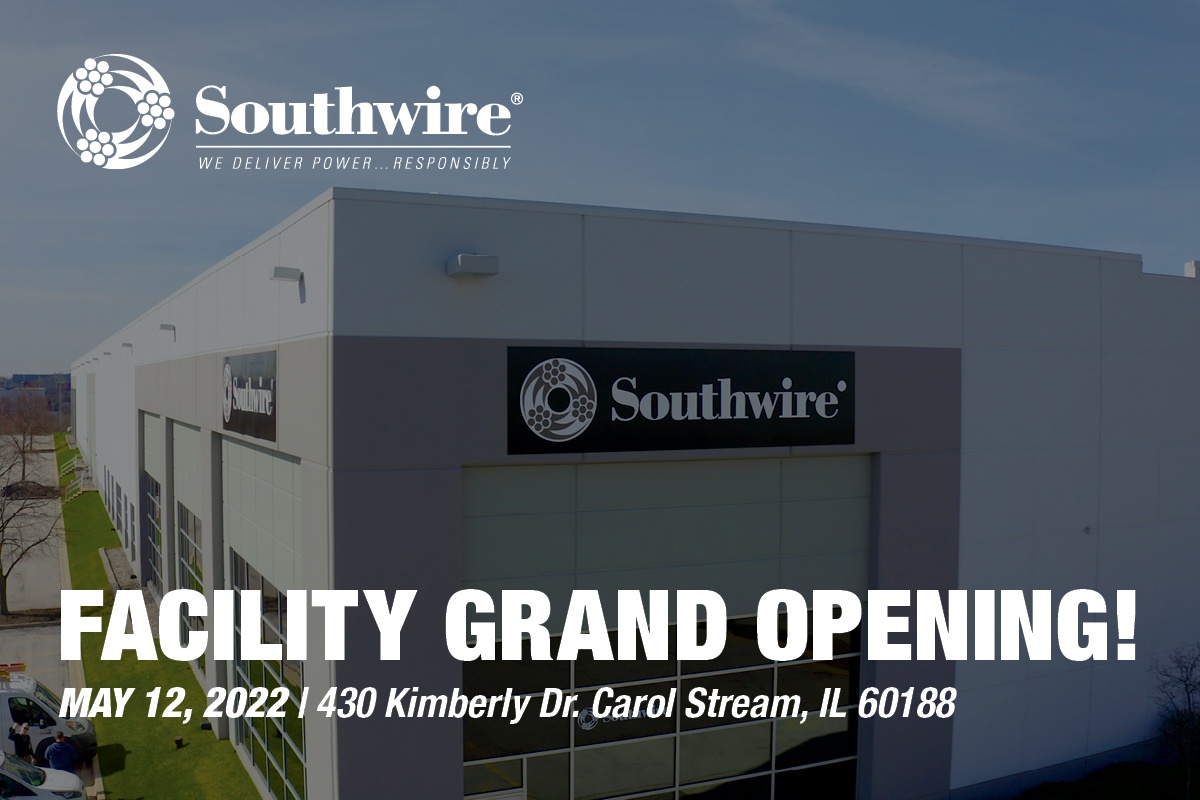 Southwire to Host Grand Opening of Carol Stream Facility
