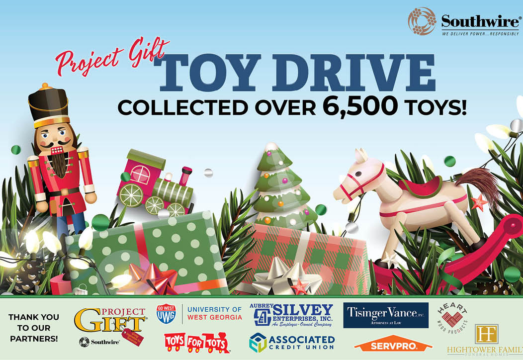 Southwire’s Project GIFT® Supports Toys for Toys in Local Community