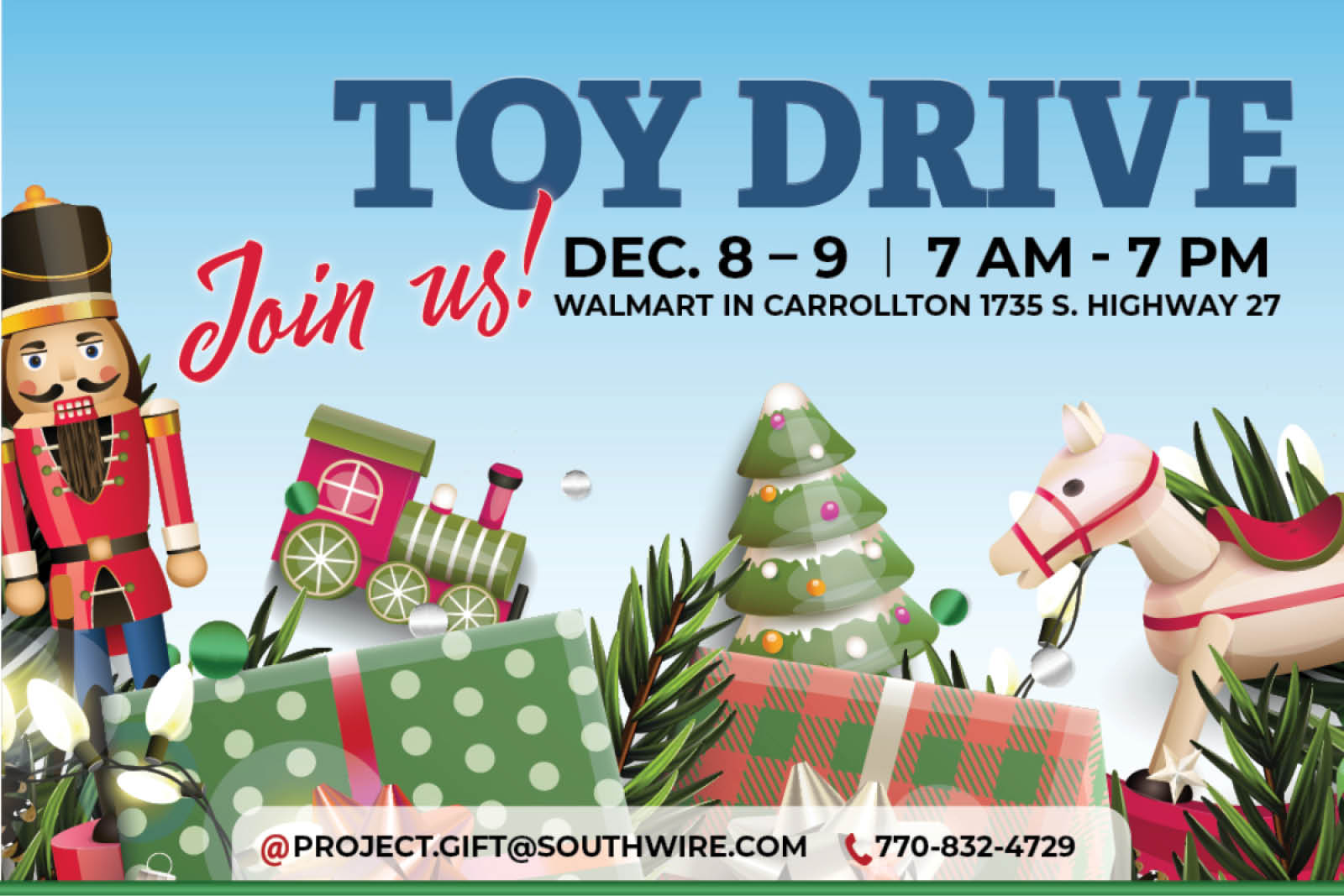 Southwire to Host Drive-Thru Toys for Tots Event in Carrollton