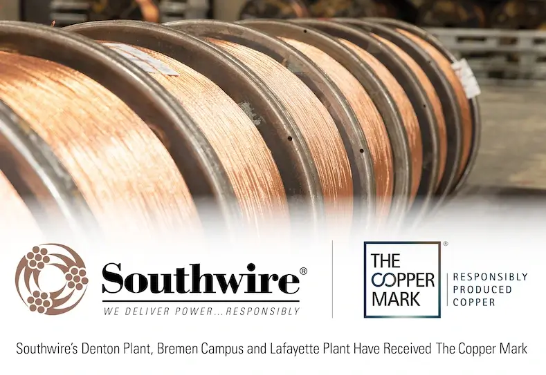 Three Southwire Sites Receive The Copper Mark