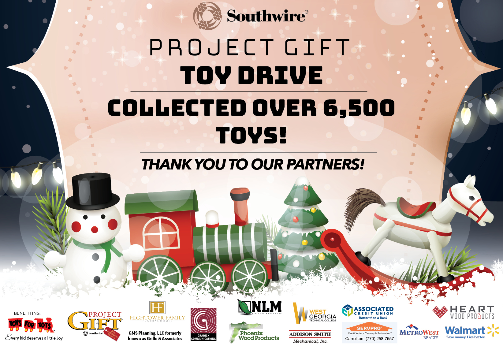 Southwire Hosts Toys for Tots Event